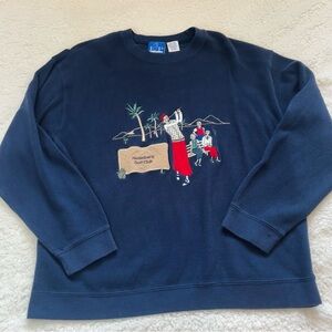 Vintage Golf Club Sweater
